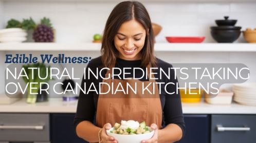 The Future of Edible Wellness: Natural Ingredients Taking Over Canadian Kitchens